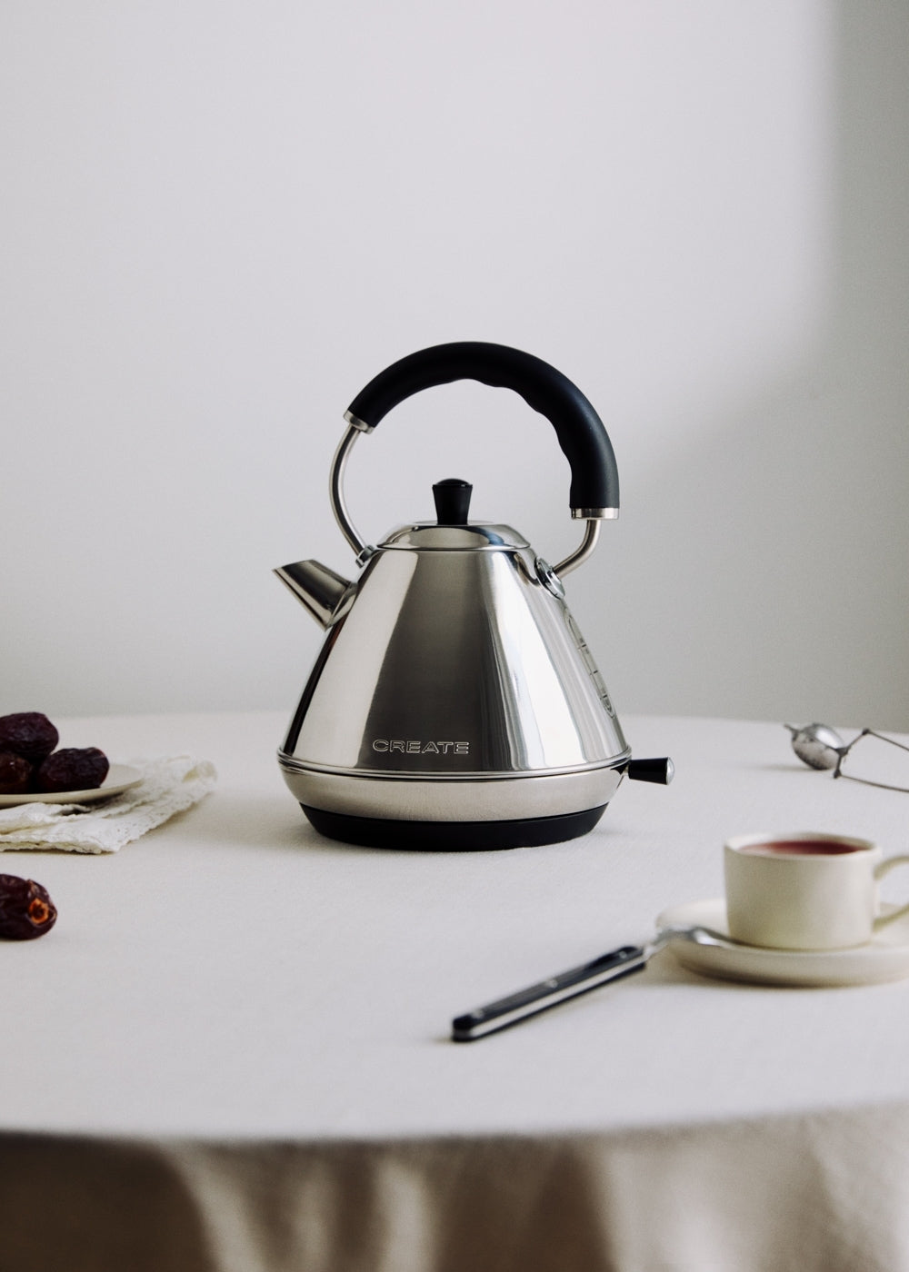 Kettle Retro - Bouilloire Électrique - 1L - Chromé