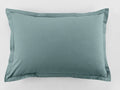 Essentiel - Set di 2 federe per cuscino - 100% cotone - Blu petrolio