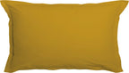 Essentiel - Set De 2 Federe Per Cuscino - 100% Cotone - Giallo Zafferano