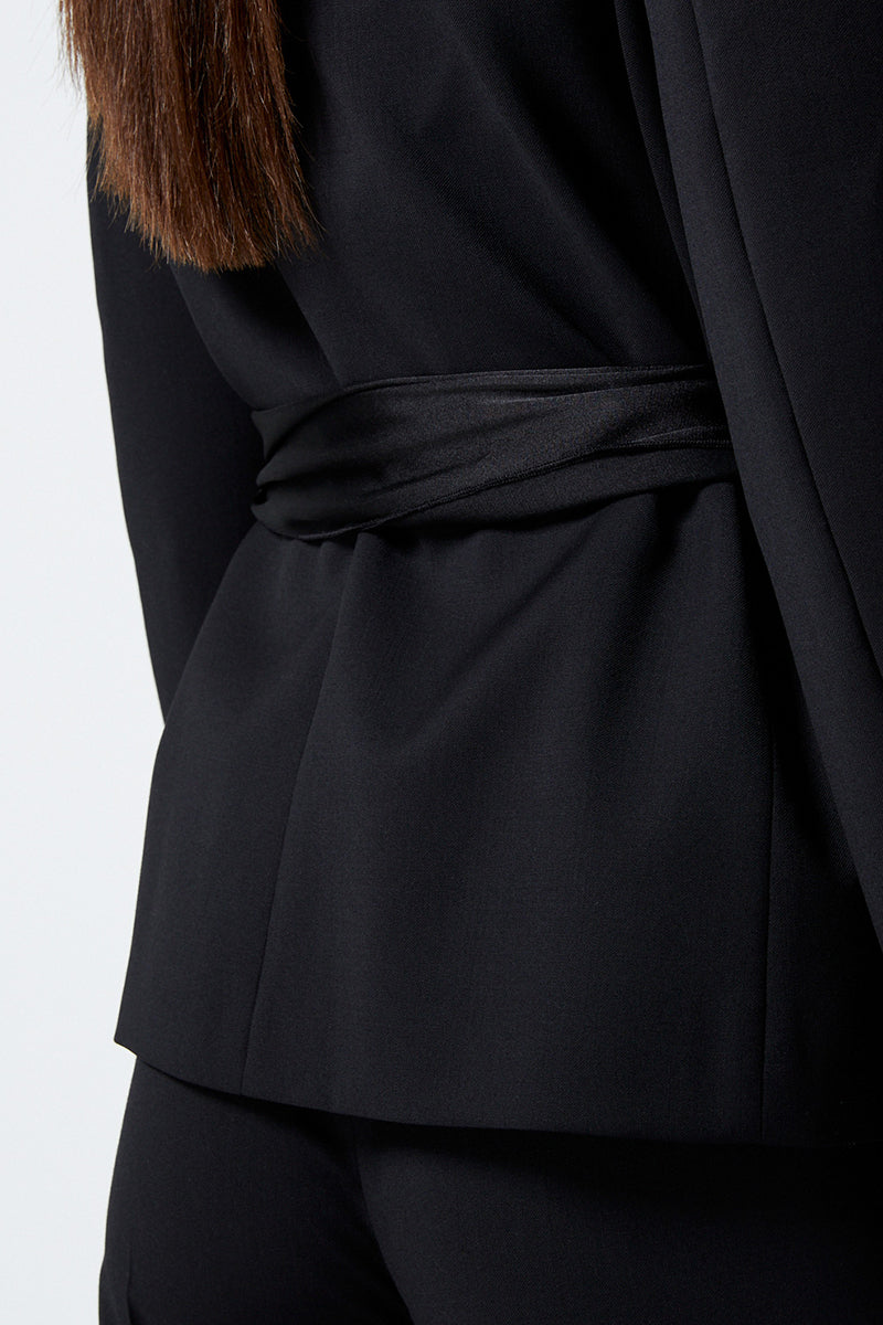The Kooples - Cazadora Detalle Cinturón Lazo - Mujer