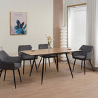 Scandi - Scandinavian Style Extendable Dining Table - Natural