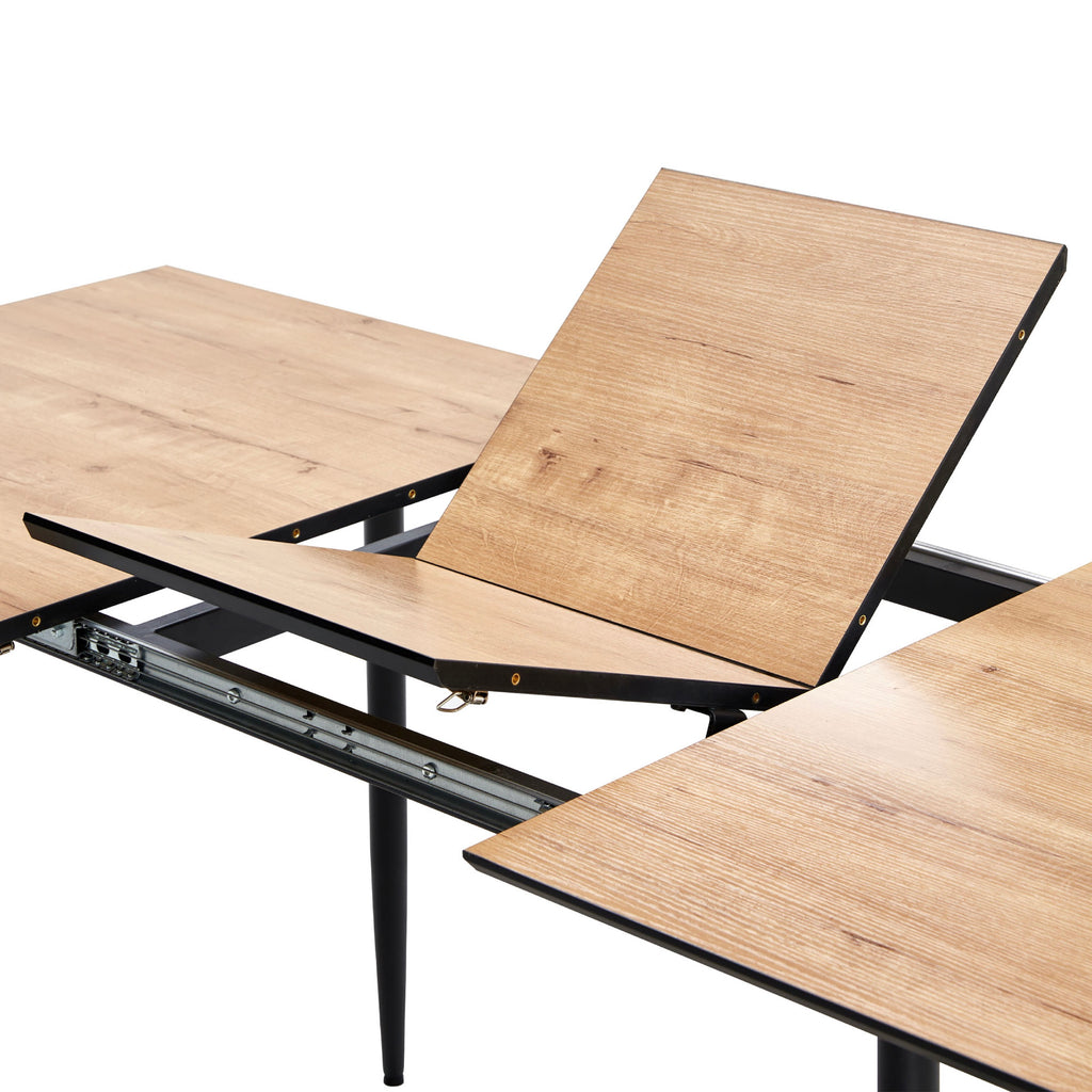 Scandi - Scandinavian Style Extendable Dining Table - Natural