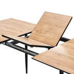Scandi - Scandinavian Style Extendable Dining Table - Natural