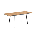 Scandi - Scandinavian Style Extendable Dining Table - Natural