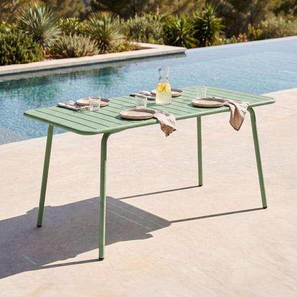 Baca - Table De Jardin En Métal - Vert