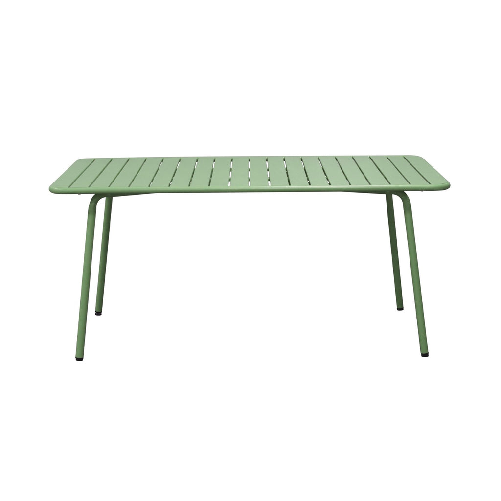 Baca - Mesa de Jardín de Metal - Verde