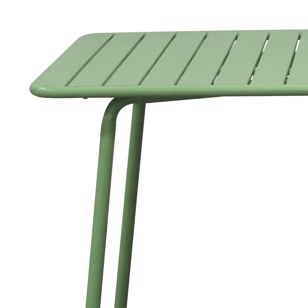 Baca - Mesa de Jardín de Metal - Verde
