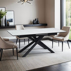 Inski - Extendable Dining Table - White