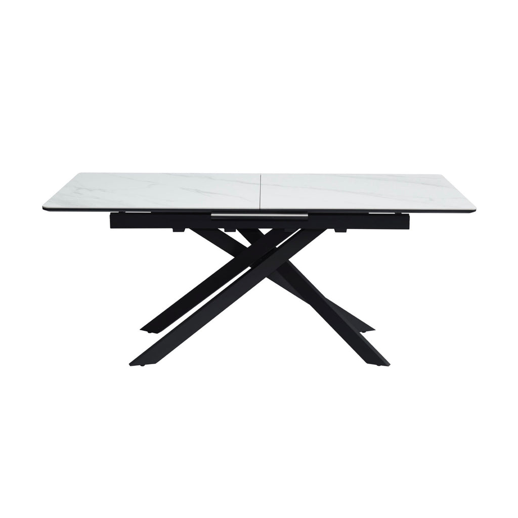 Inski - Extendable Dining Table - White