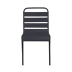 Baca - Ensemble Table + 4 Chaises + 2 Fauteuils En Métal - Gris