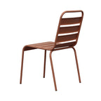 Baca - Ensemble Table +6 Chaises +2 Fauteuils En Métal - Terracotta