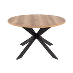 Dialo - Round Table + 4 Velvet Chairs Set - Gray