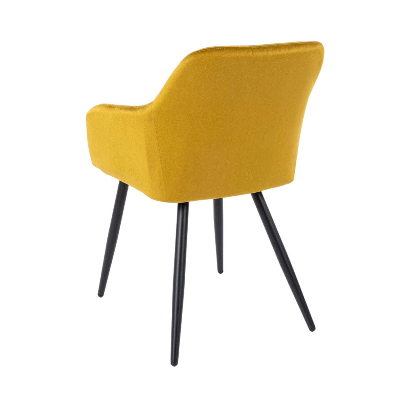 Mindy - Extendable Table + 6 Velvet Chairs - Gray