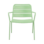 Baca - Lot De 4 Fauteuils De Jardin En Métal - Vert