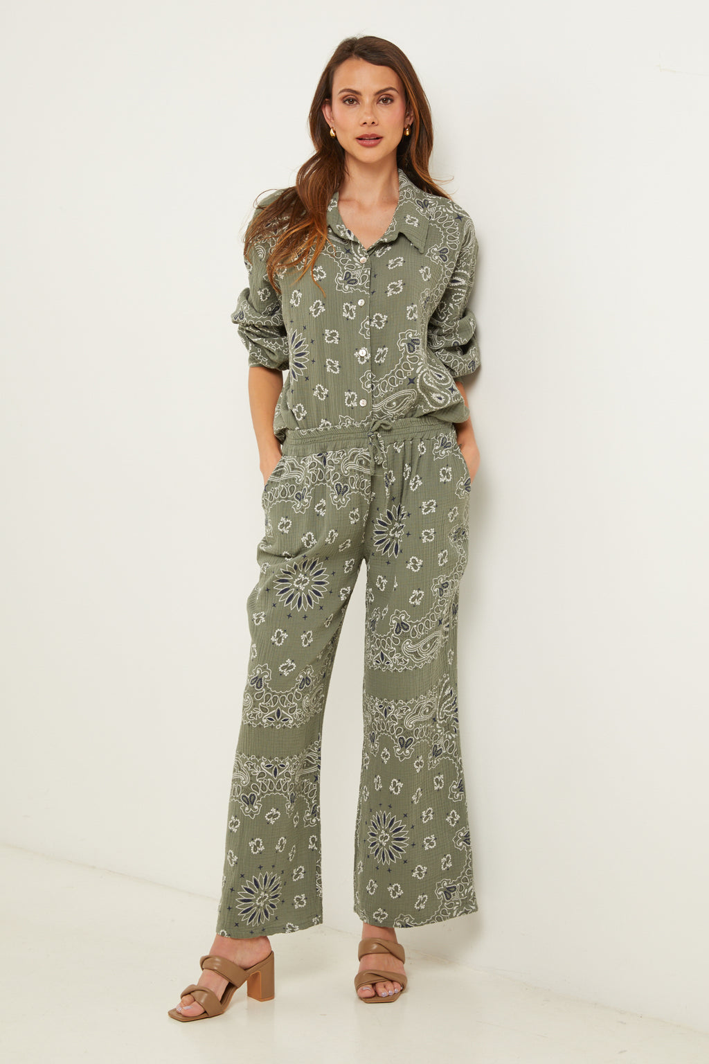 Pantalones - Caqui