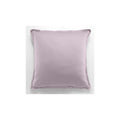 Desir - Federa Per Cuscino - 100% Raso Di Cotone Lavato - Viola