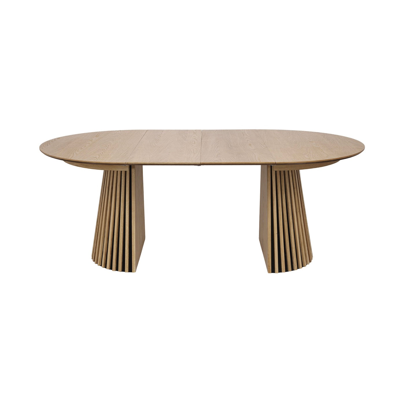 Constance - Table À Manger Ronde Extensible - Chêne
