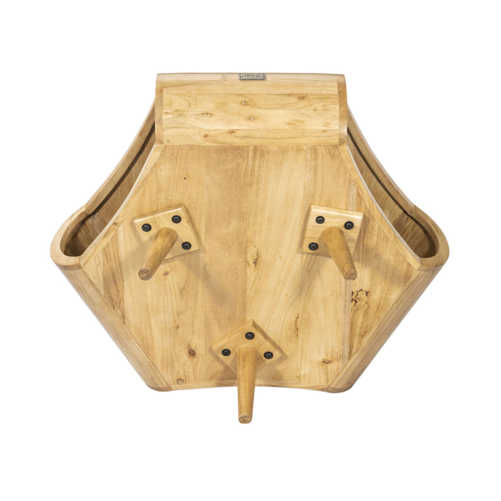 Mesa de centro de madera maciza - Natural