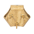 Mesa de centro de madera maciza - Natural