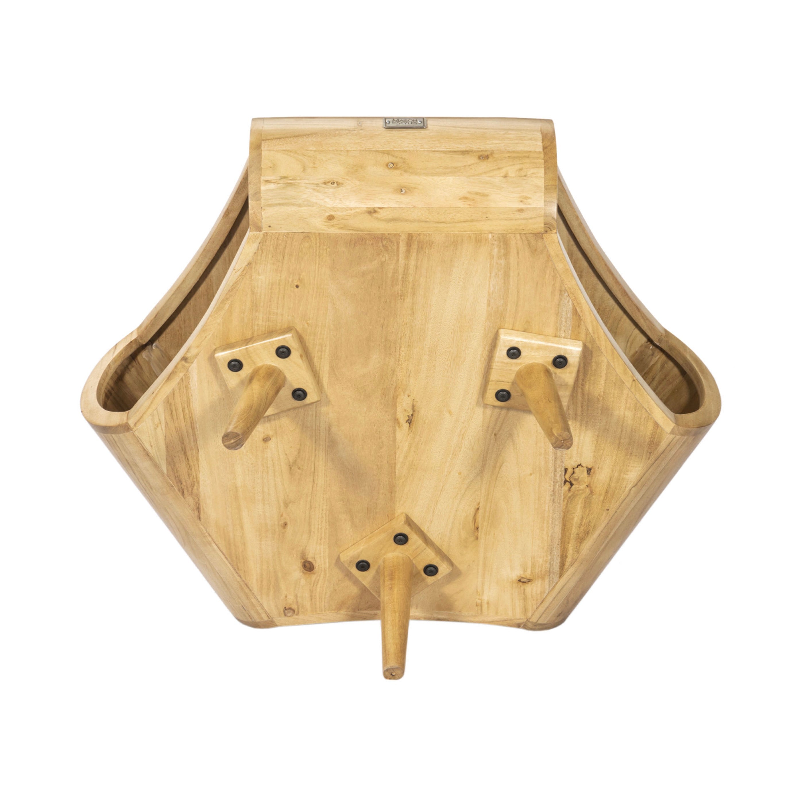 Mesa de centro de madera maciza - Natural