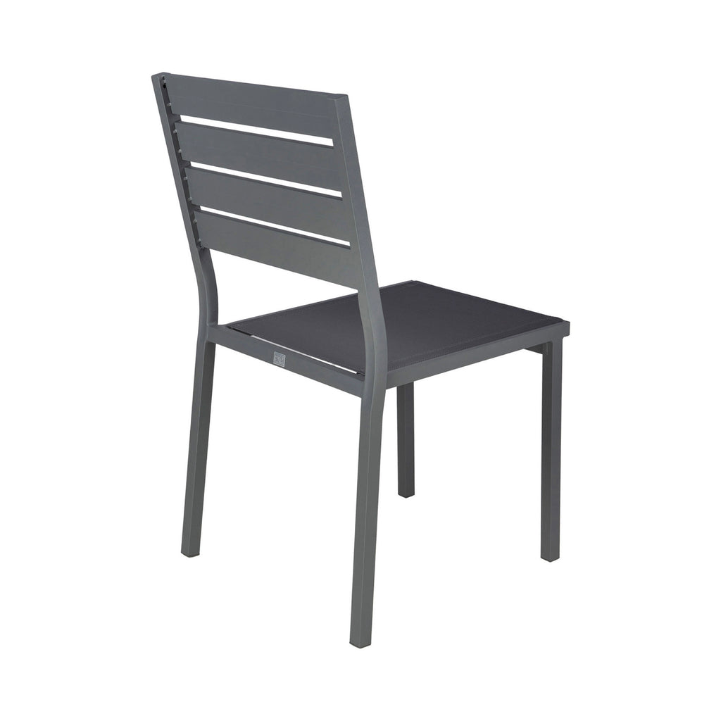 Mimizan - Ensemble Table De Jardin + 8 Chaises - Marron