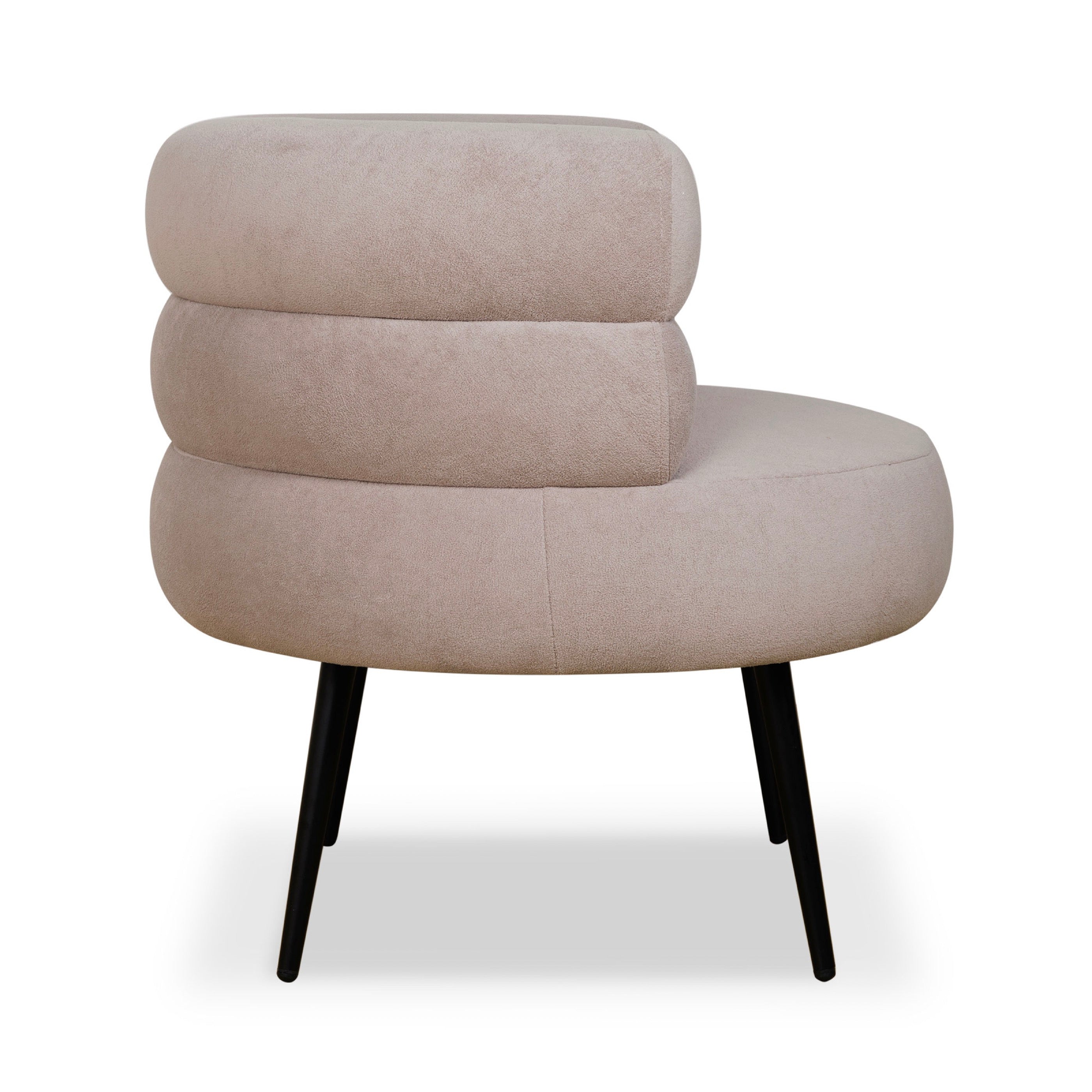 Sillón de tela vintage - Beige