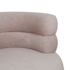 Sillón de tela vintage - Beige