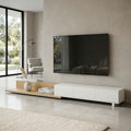 Calis - Sliding TV Unit - White