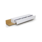 Calis - Sliding TV Unit - White