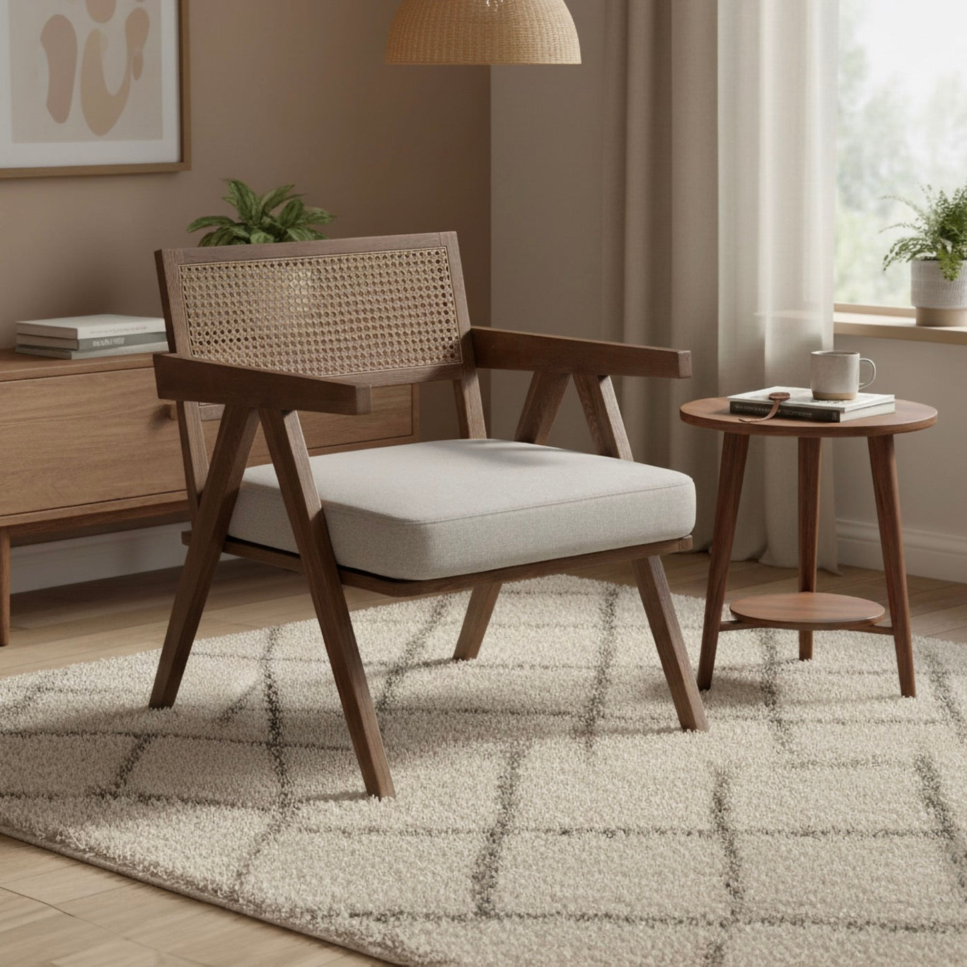 Vintage Armchair - Natural