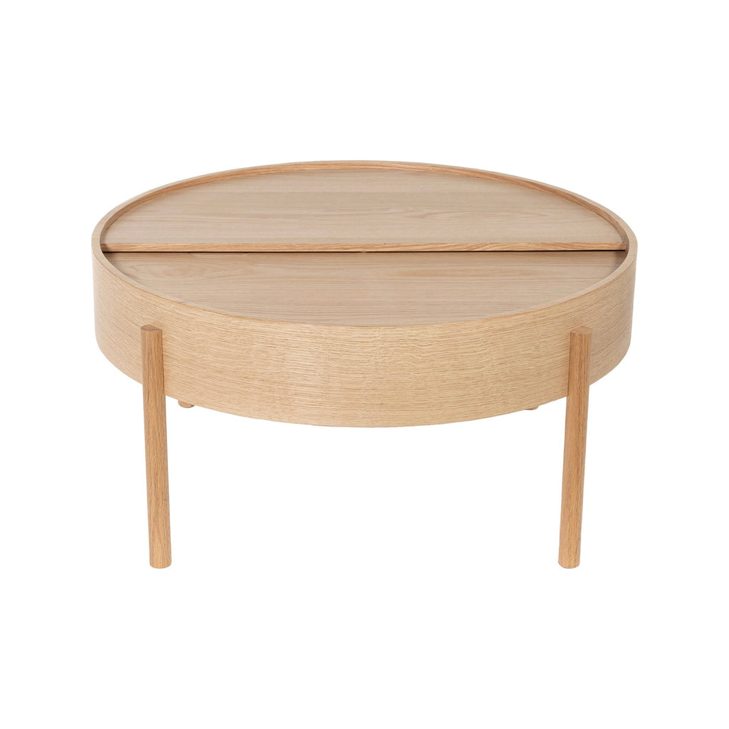 Calis - Table Basse Ronde - Chêne