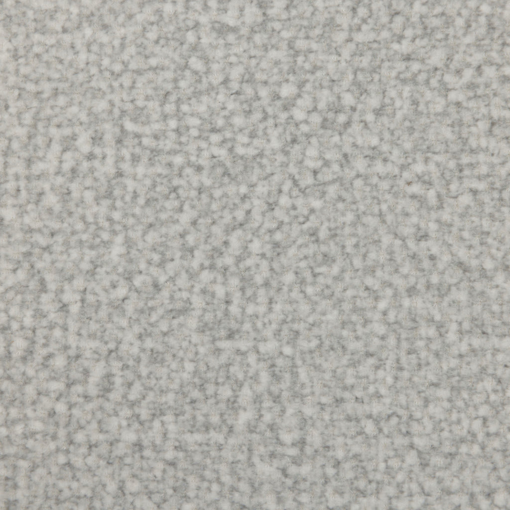 Fauteuil Rond Loveuse Pivotante + Coffre En Tissu Texturé - Gris