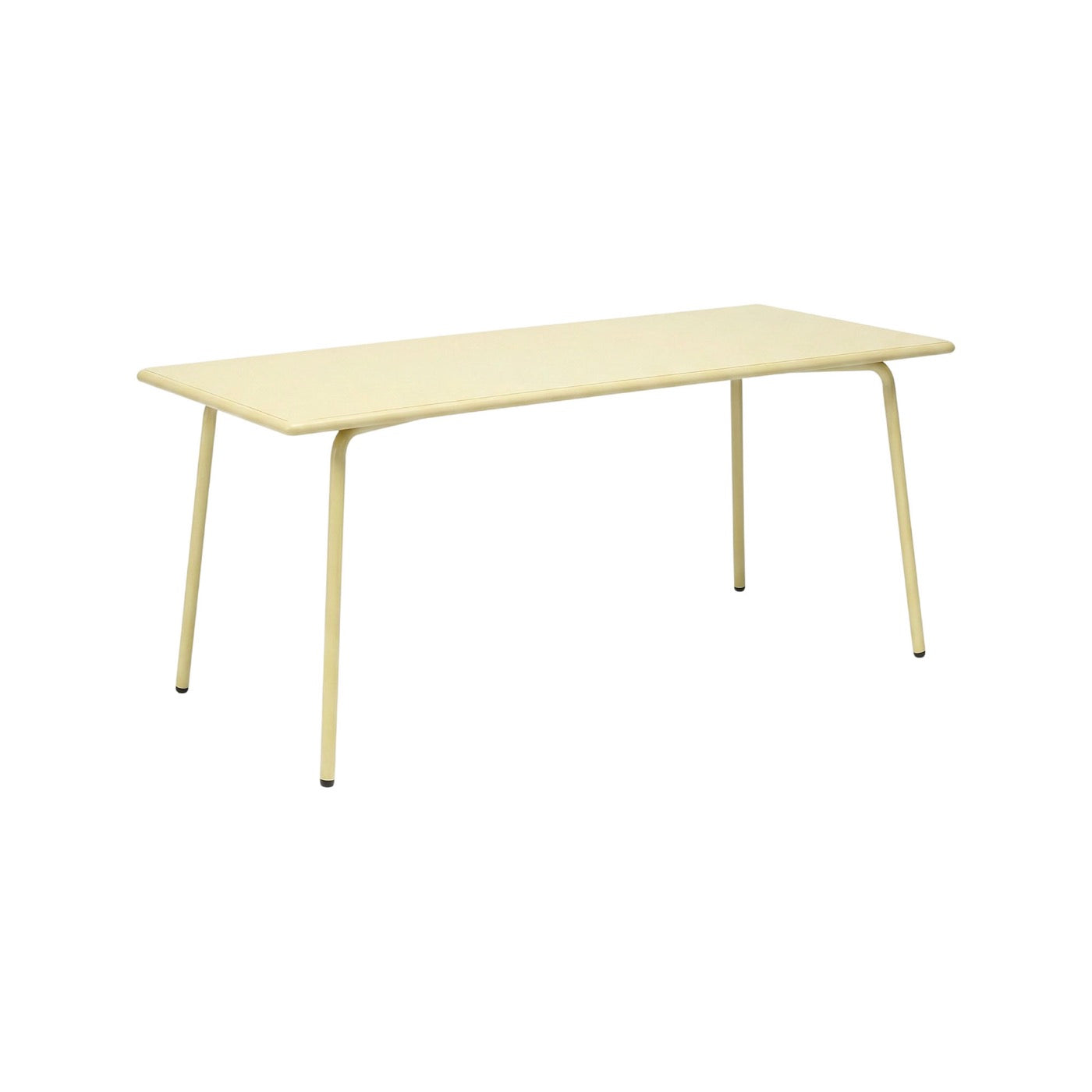 Baca - Metal Garden Table - Cream