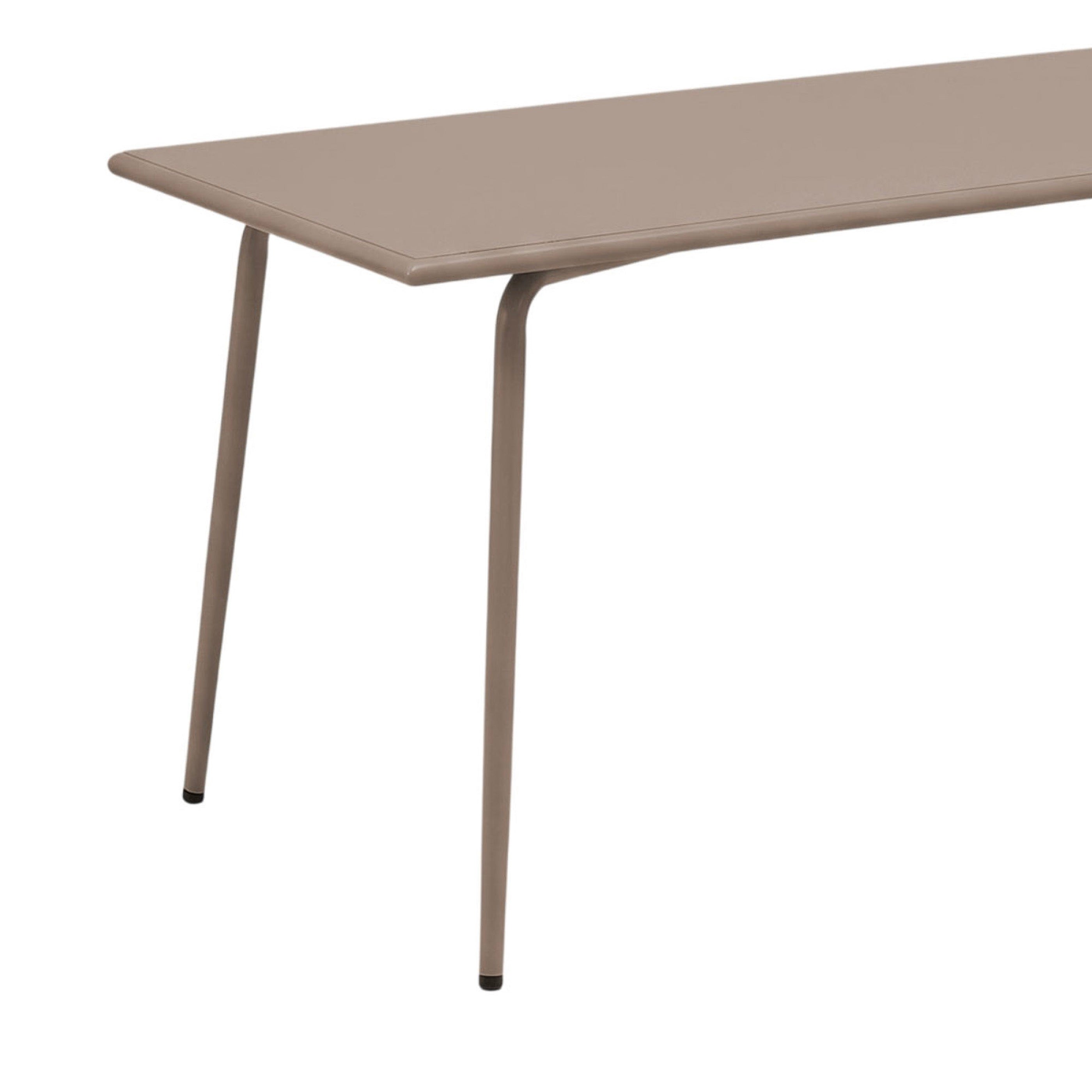 Baca - Mesa de Jardín de Metal - Taupe