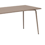 Baca - Mesa de Jardín de Metal - Taupe