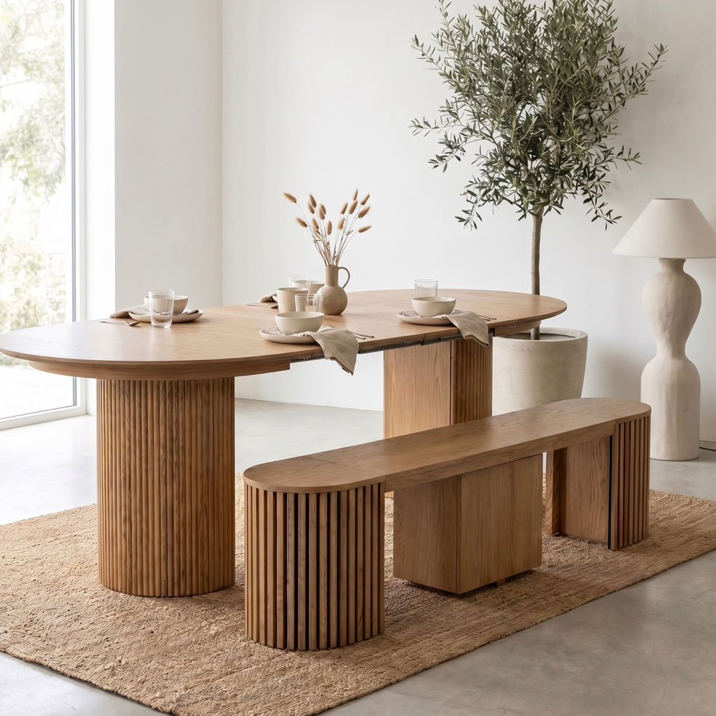 Constance - Extendable Bench - Oak