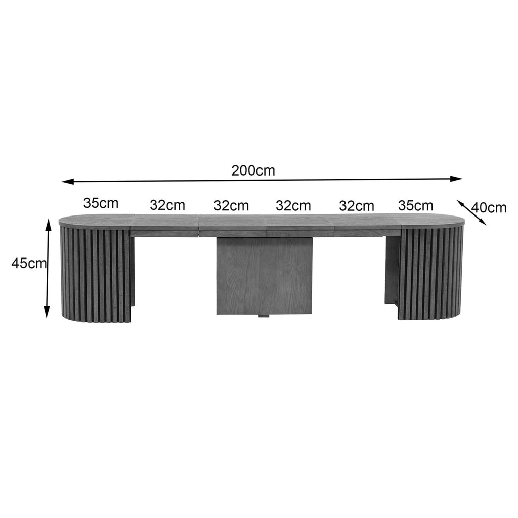 Constance - Extendable Bench - Oak