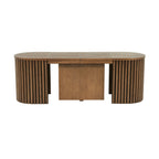 Constance - Extendable Bench - Brown Oak