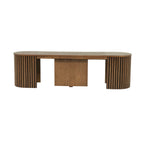 Constance - Extendable Bench - Brown Oak