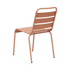 Baca - Ensemble Table De Jardin + 8 Chaises En Métal - Terracotta