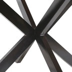 Maelia - Oval Dining Table in Exotic Wood - Natural
