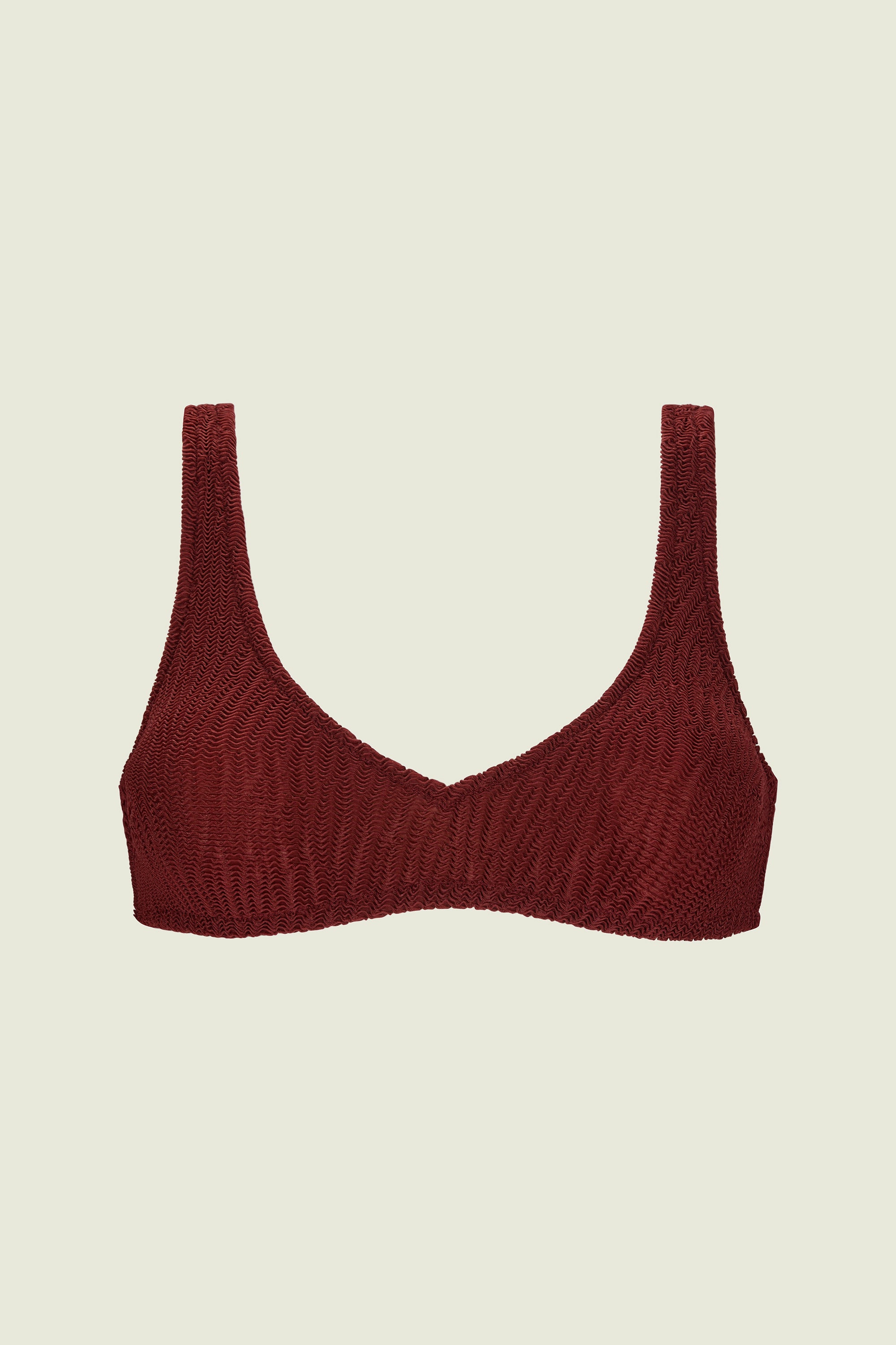 Top de Bikini Cherry Roccia - Burdeos