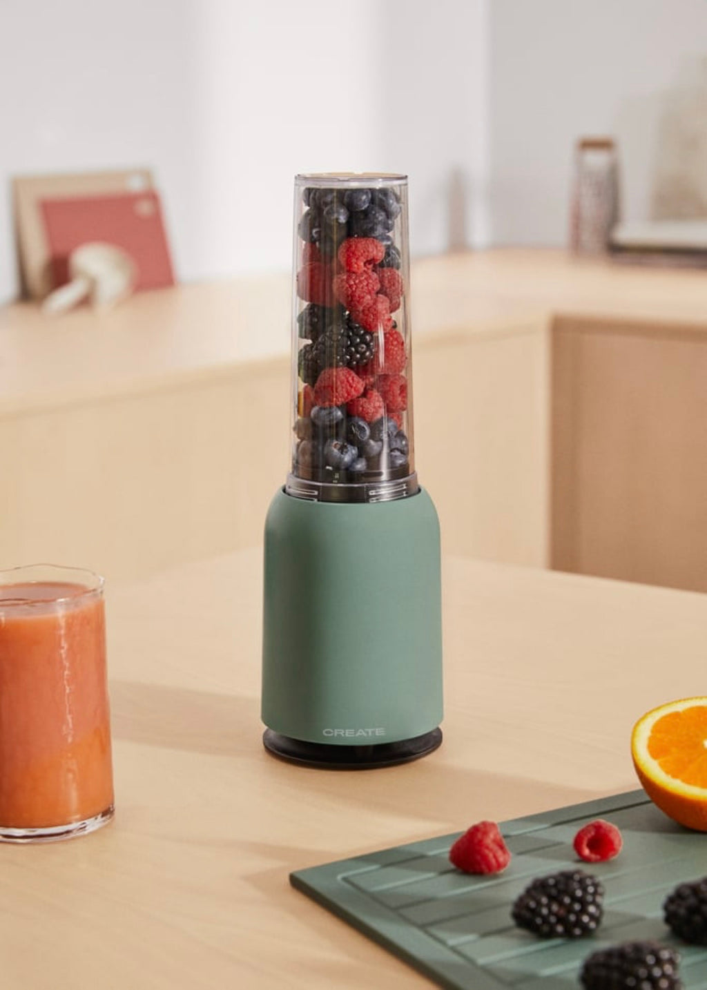 Moi Studio - Batidora con vaso portátil - Sage