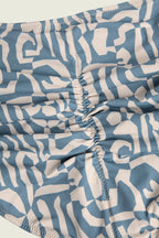 Bas De Bikini Marbling Riva - Bleu