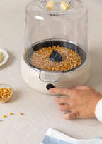Popcorn Maker Studio - Machine À Pop-Corn Avec Option D'Éclatement Au Beurre - Blanc Cassé