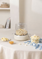 Popcorn Maker Studio - Machine À Pop-Corn Avec Option D'Éclatement Au Beurre - Blanc Cassé