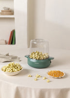 Popcorn Maker Studio - Machine À Pop-Corn Avec Option D'Éclatement Au Beurre - Vert Sauge