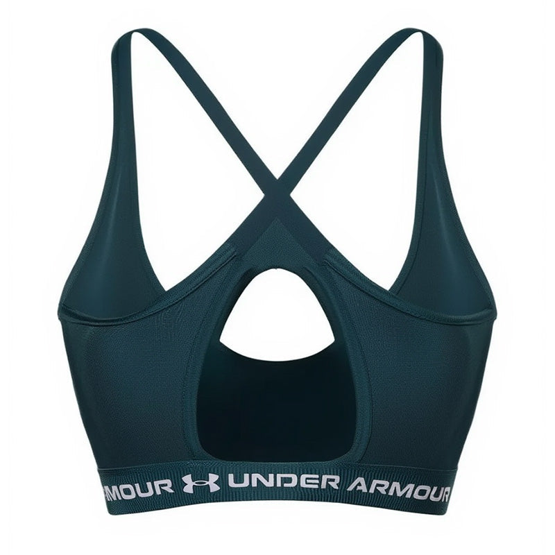 Crossback Low Bra - Green, White - Women