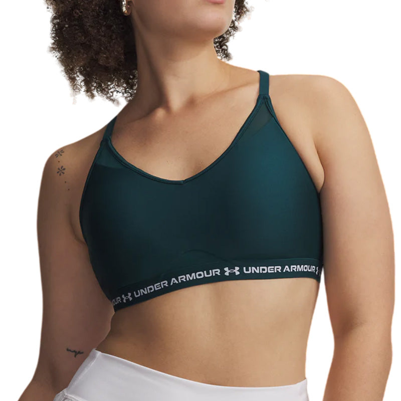 Crossback Low Bra - Green, White - Women