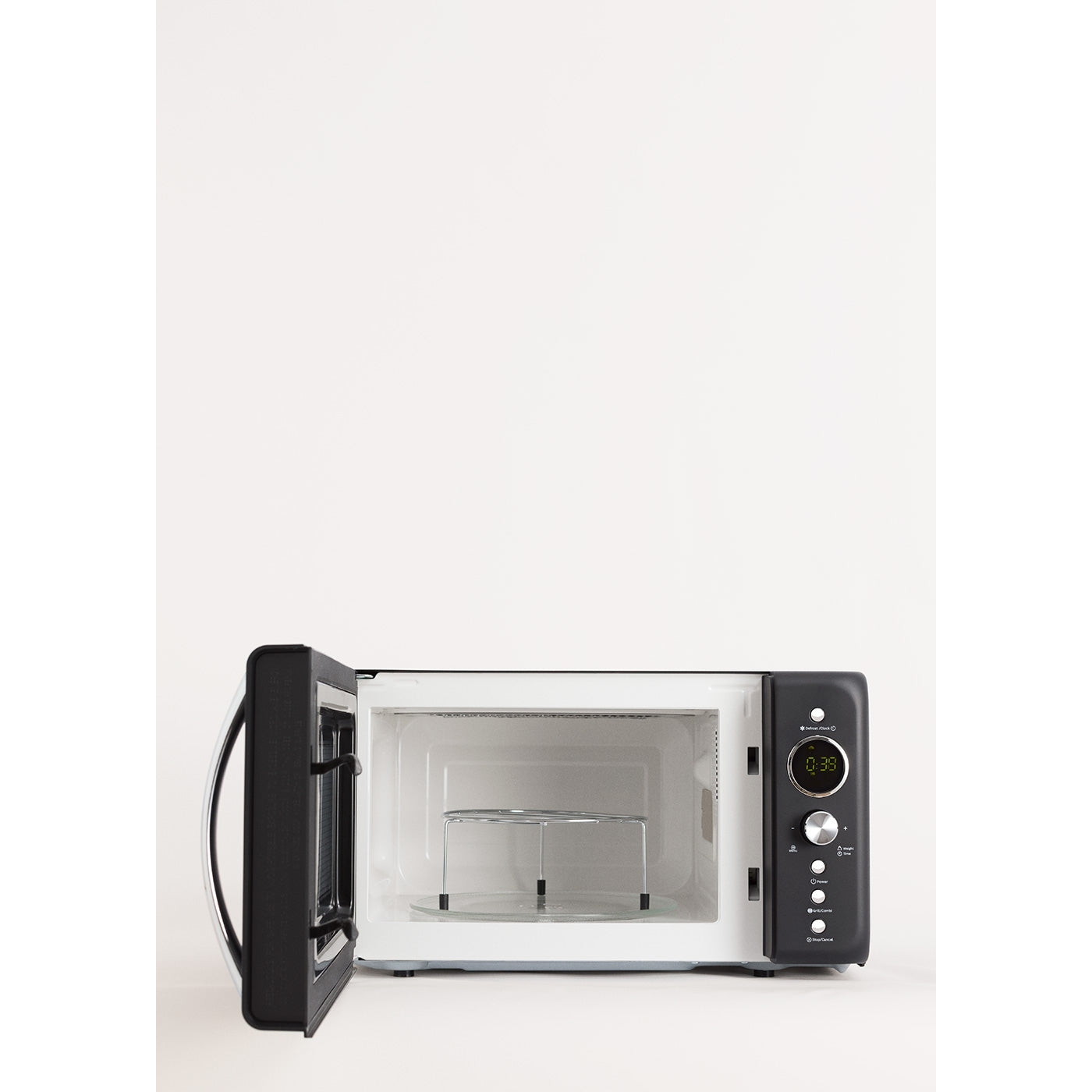 Microwave Retro - Micro-Ondes Gril Numérique 900W - Noir